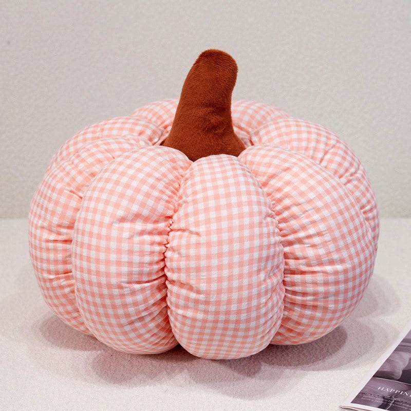 Fabric Pumpkin Pillow Halloween