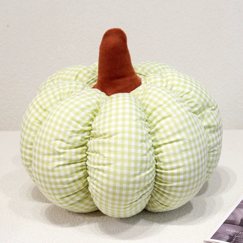 Fabric Pumpkin Pillow Halloween