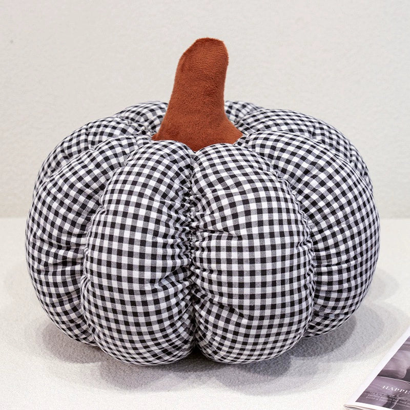 Fabric Pumpkin Pillow Halloween