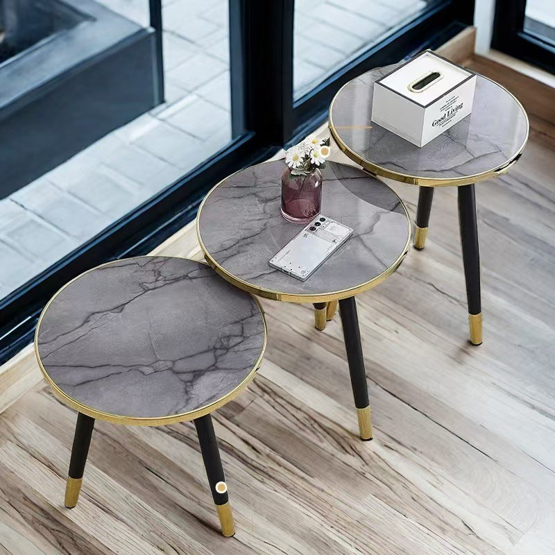 Bismo 3 in 1 Marble Nesting Tables