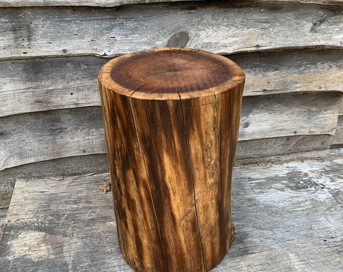 Skogna Tree Log Ottoman