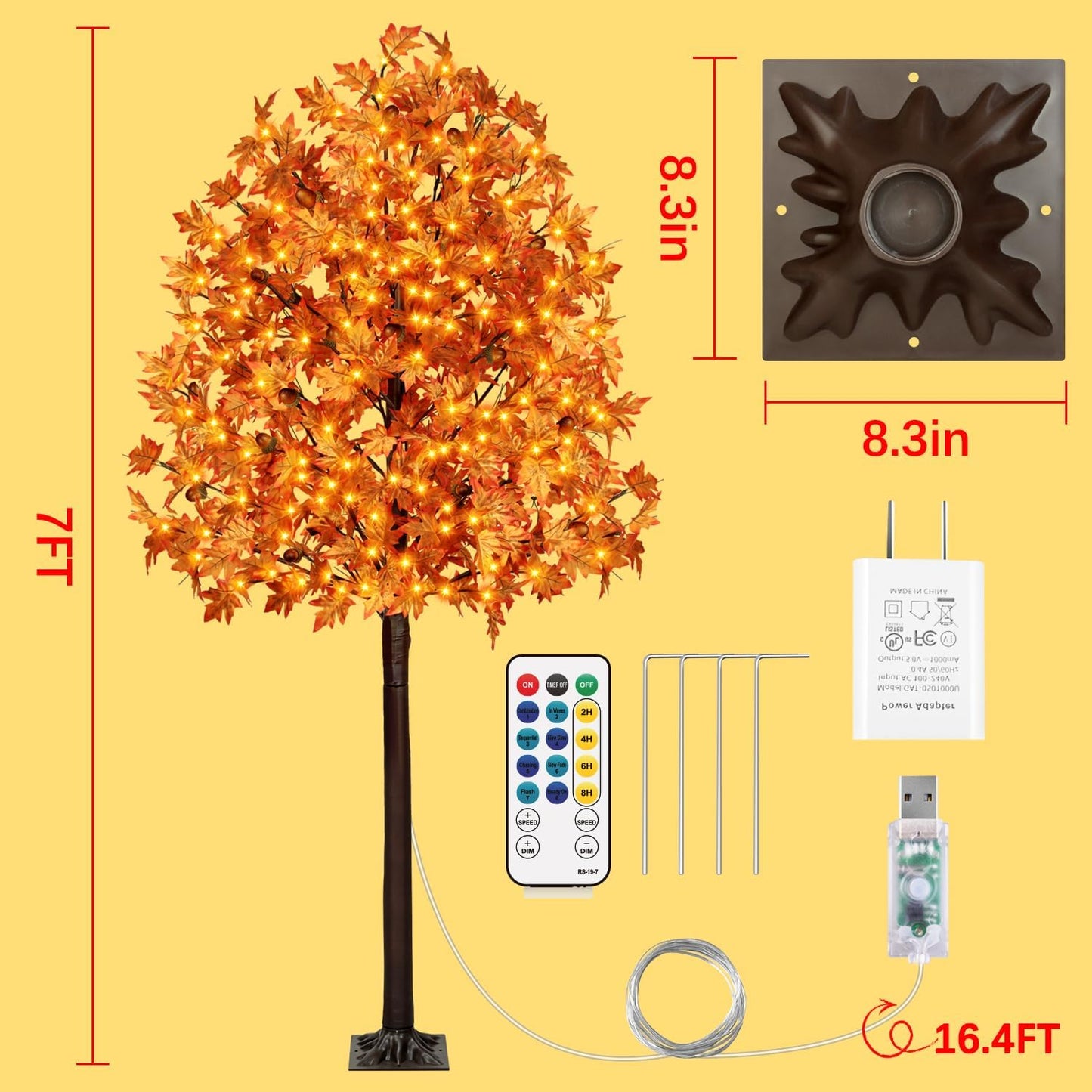 Årcla Artificial Fall Tree
