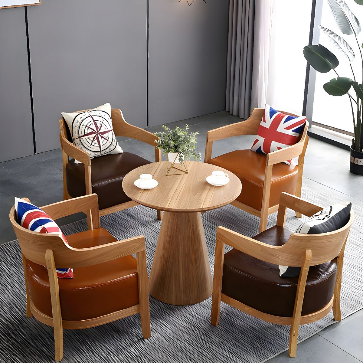 Skogna Round Pedestal Table