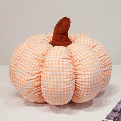 Fabric Pumpkin Pillow Halloween