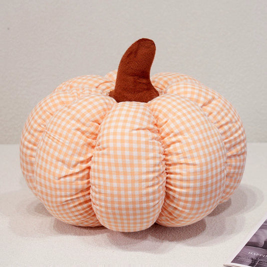 Fabric Pumpkin Pillow Halloween