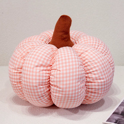 Fabric Pumpkin Pillow Halloween