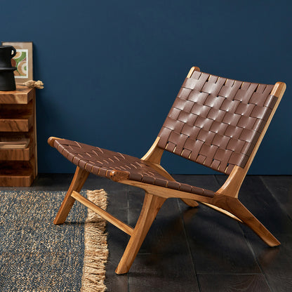 Svøo Leather Accent Chair