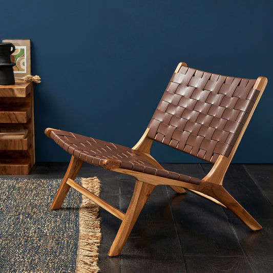 Svøo Leather Accent Chair