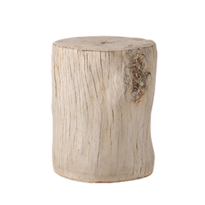 Skogna Tree Log Ottoman